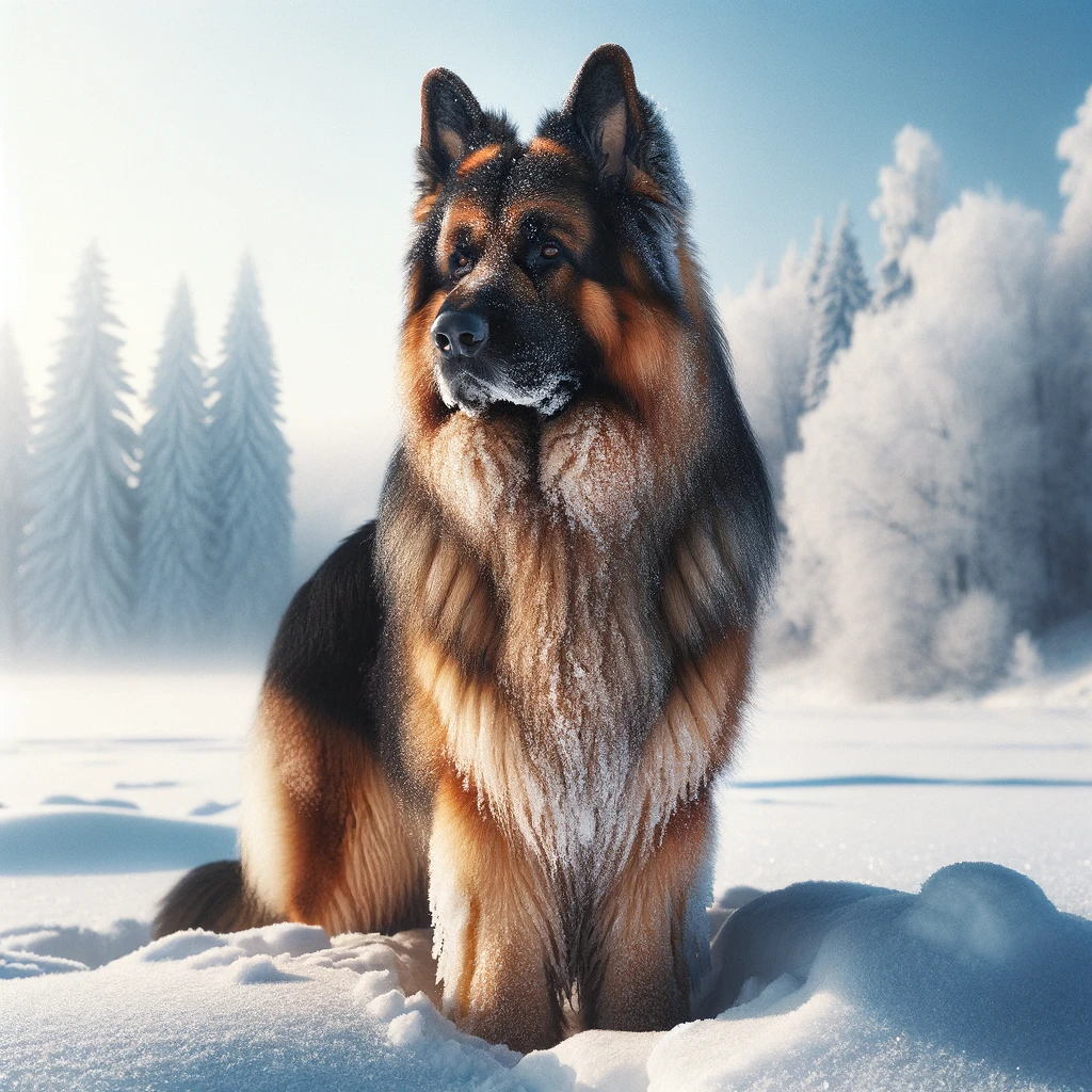 Lowest-Temperature-a-German-Shepherd