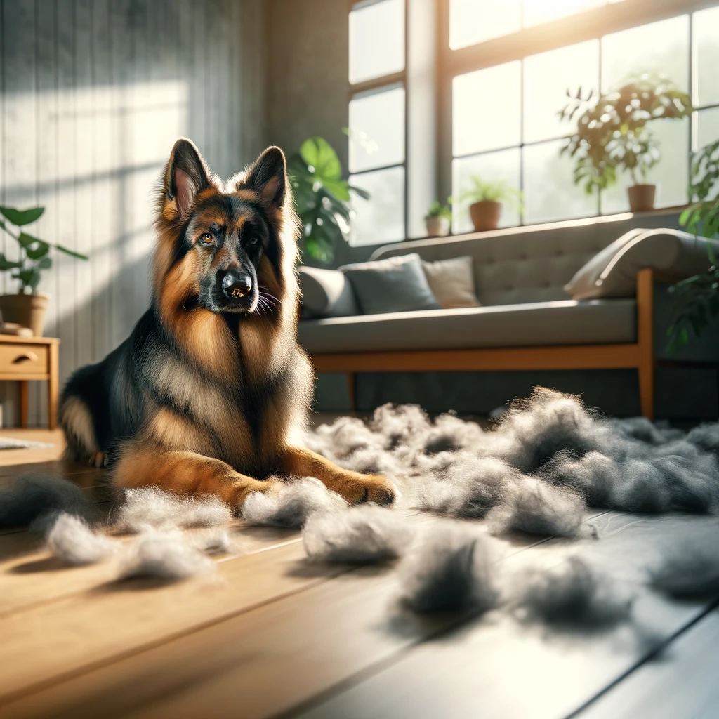 Do-German-Shepherds-Shed