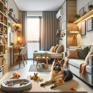 German-Shepherds-Live-Comfortably-in-Small-Spaces